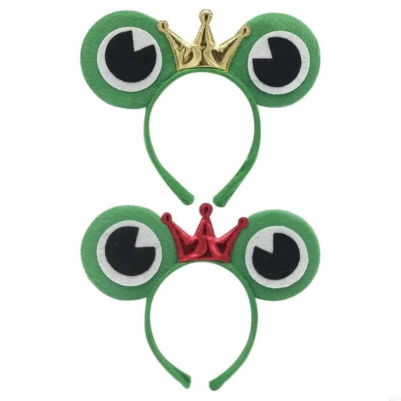 DXAE Frogs Headpiece for Party Proms Birthday Hairbands Stage Headwear
