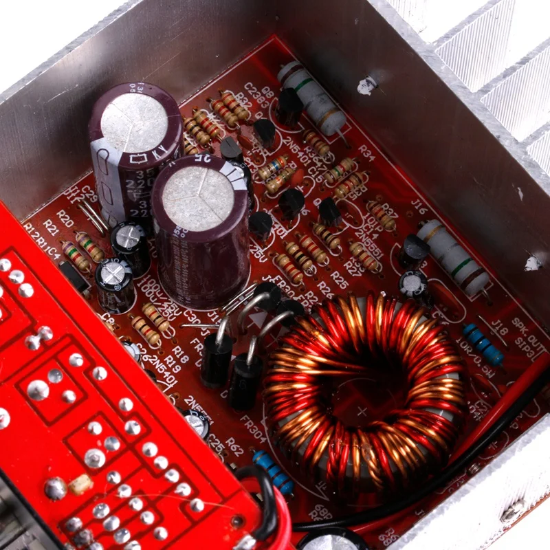 ハイパワーサブウーファーフルトーン車のアンプボード、12v、120w、ピュアベース、サブウーファー、コア8-12"