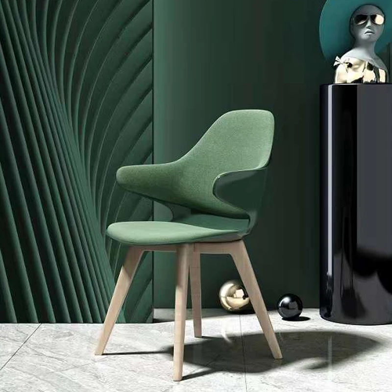 

！@Custom Modular Modern Living Room Lounge Chair Wood Panel Design Painted Steel Frame Fabric Material Home Furniture Leisure Us