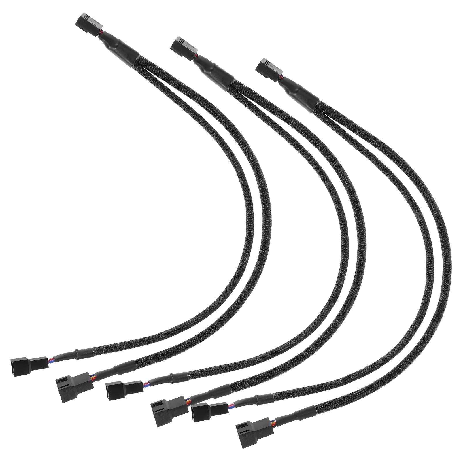 3 قطعة 4 دبوس وحدة المعالجة المركزية الفاصل كابل موثوق اللوحة الأم موصل الطاقة سهلة التركيب كفاءة تبديد الحرارة #3