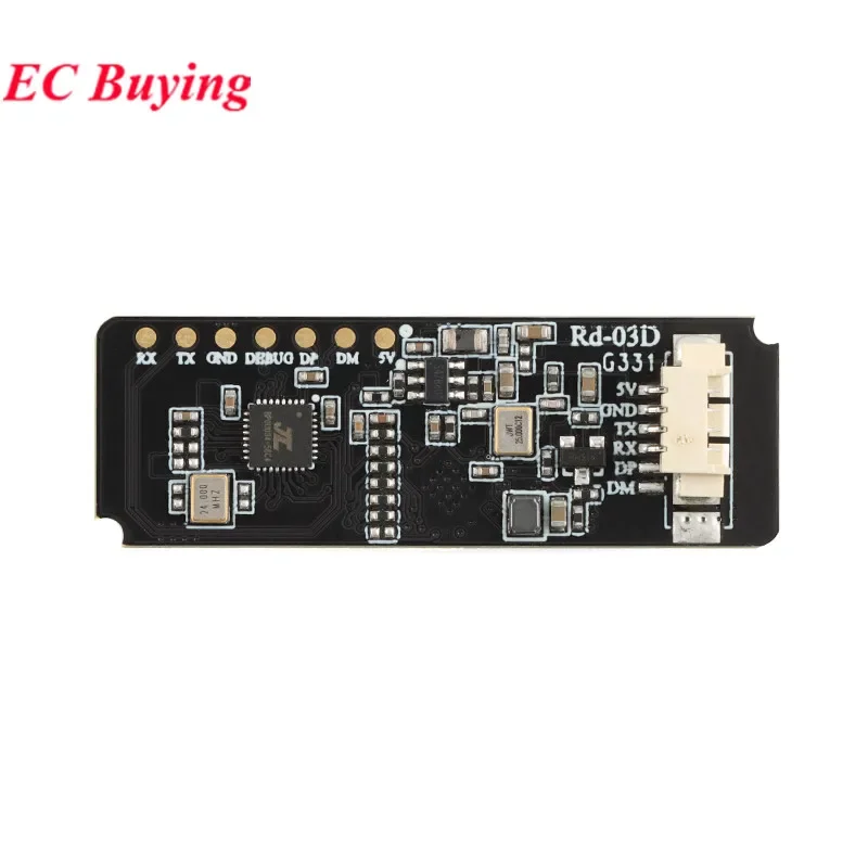 5Pcs/1pc Rd-03D 24G Multi-target Human Motion Trajectory Positioning Localization Tracking Radar Sensor Module PCB Antenna image 6