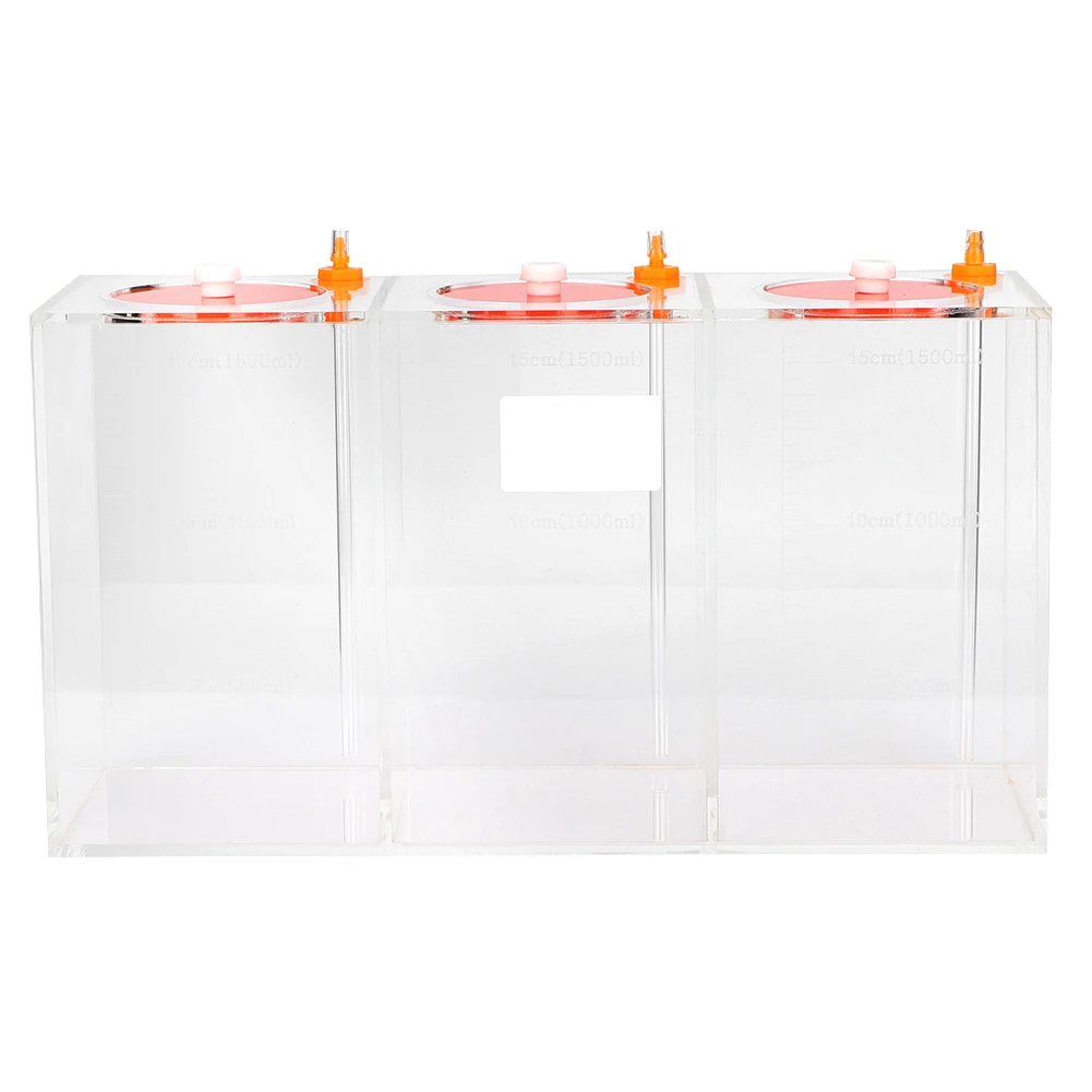

Transparent Acrylic Dosing Pump Store Reservoir Barrel Titration Tank Aquarium