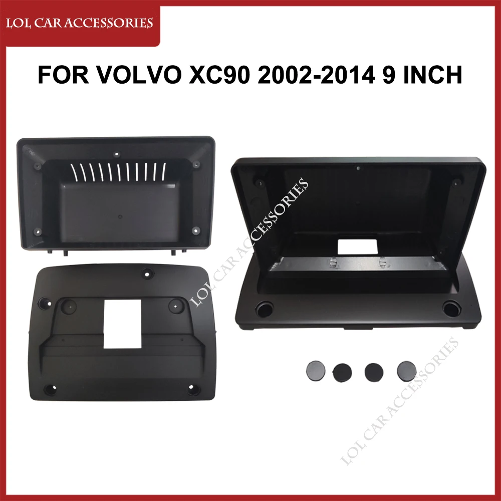 9 Inch For Volvo XC90 2002-2014 Car Radio GPS MP5 Player Stereo 2 Din Navigation Head Unit Fascia Dash Panel Frame Cover