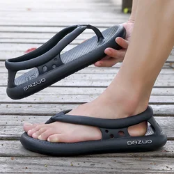 Tongs évidées pour hommes et femmes, chaussures à plateforme optique, pantoufles HOSoft pour couples, extérieur, maison, été