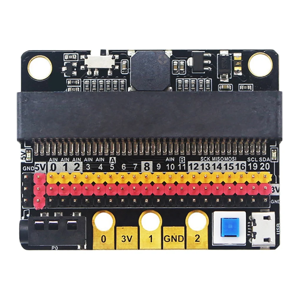 AT87-For Microbit Expansion Board IO BIT V2.0 Micro:Bit Horizontal Adapter Plate