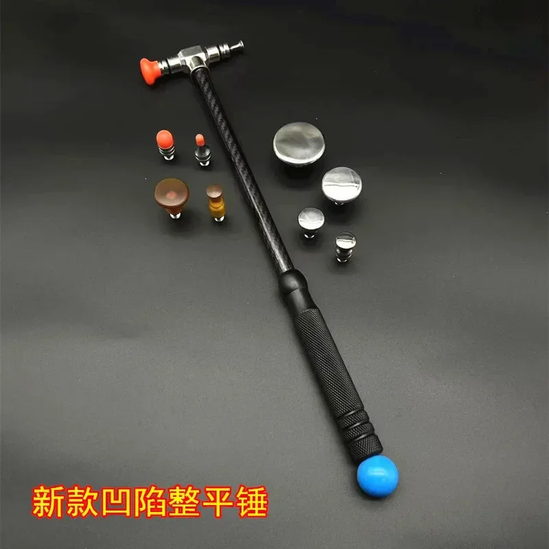 BEST STABLE Car Dent Repair Carbon Fiber Hammer Car Repair Percussion Hammer Leveling Hammer Traceless Repair Tool