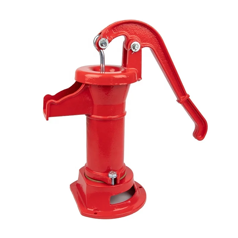 Lead-free cast iron outdoor garden park manual pitcher drinking water pump