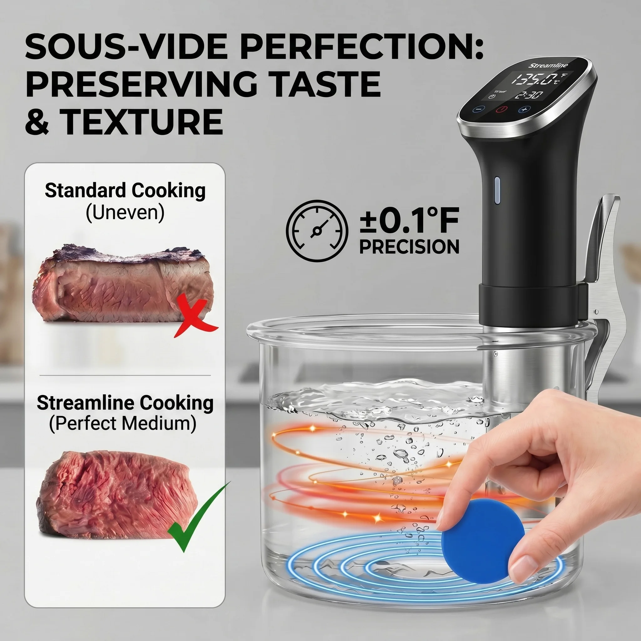 4 10 Pcs Sous Vide Magnets Sil - Sous Vide Immersion 评论和价格