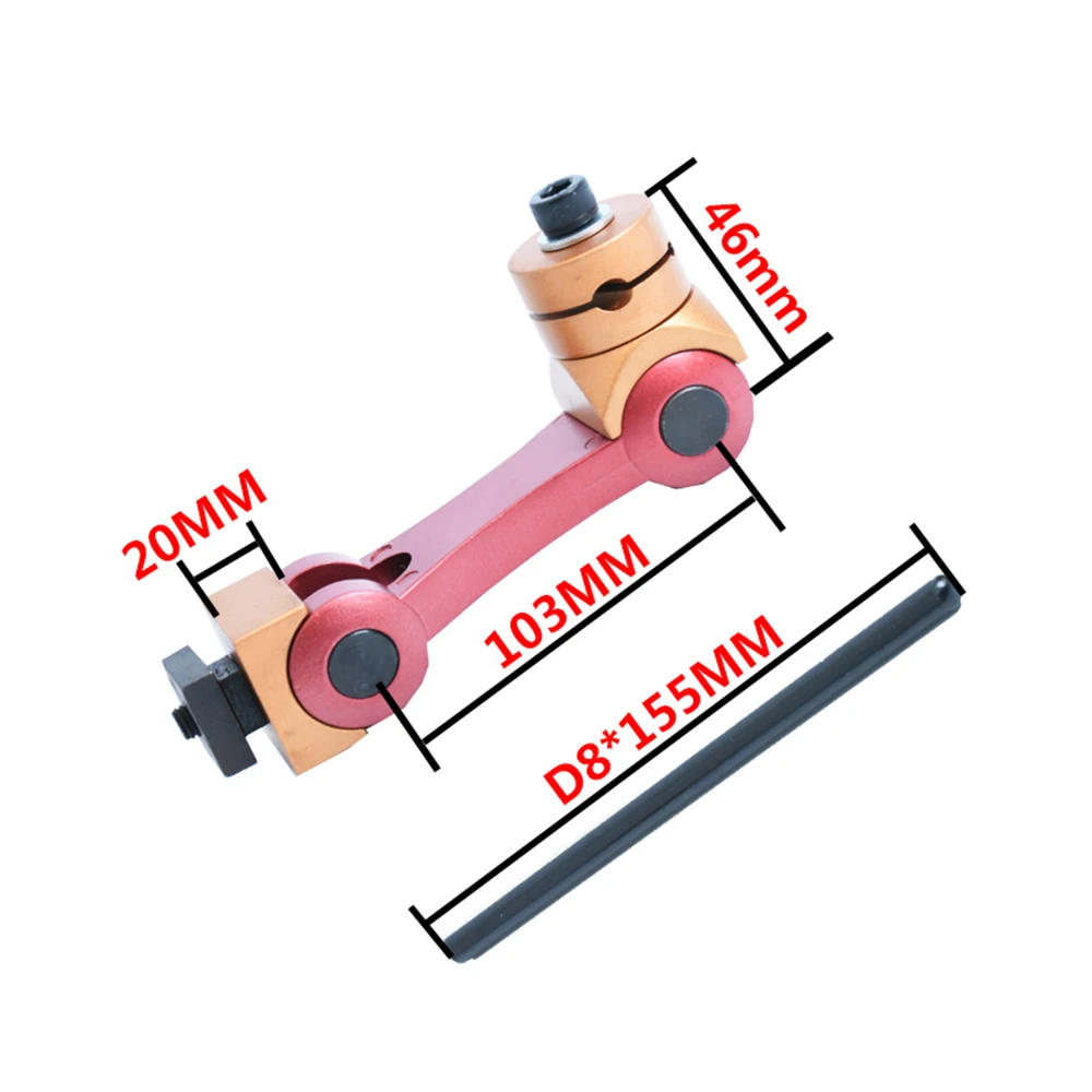 Locator Tool Adjustable CNC Mill Machine Workpiece Stop Positioner Part Workpiece Multi Function Function Work Stop Locator tool