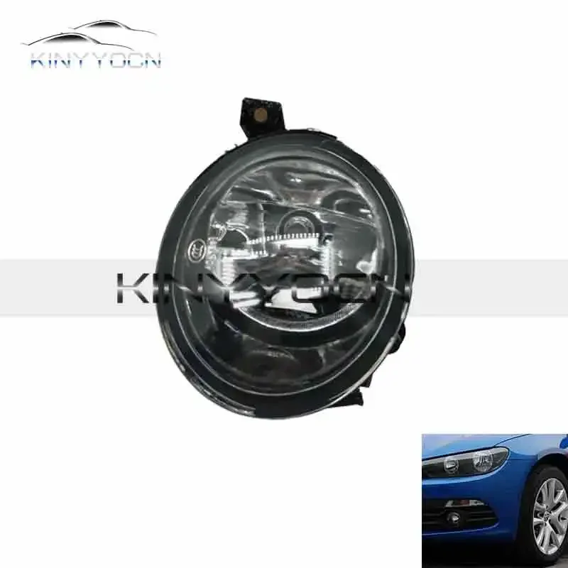 For VW Volkswagen Scirocco 2009 10 11 12 13 14 15 Front Bumper Fog Light Foglight Fog Lamp Foglamp DRL Day Running Lamp Headlamp