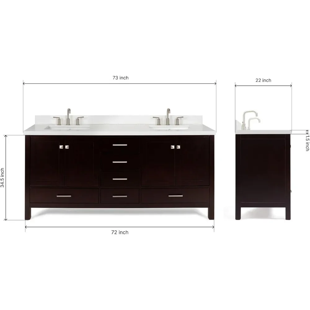 Double Bathroom Vanity 73