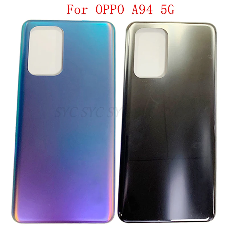 Battery Cover Rear Door Housing For OPPO A94 5G Back Cover with Logo Repair Parts