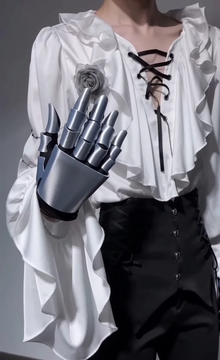 3D Printing Robot - Luva de garra robótica cyberpunk impressa