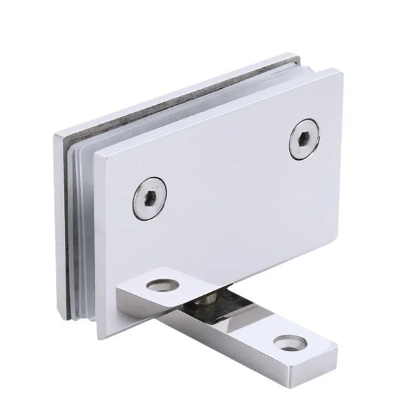 For Two Heaven and Earth Hinges, Glass Door Heaven and Earth Shaft, Stainless Steel Rotating Glass Clip Accessories