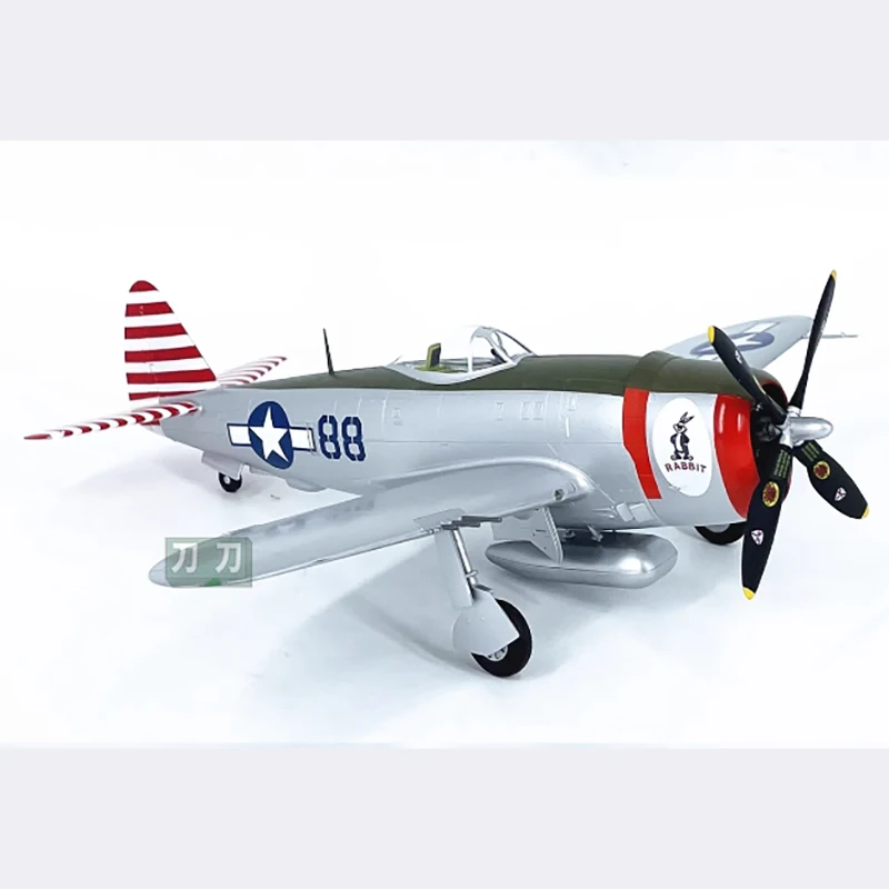 1:48 Scale Us Army P47D Lightning fighter Plastic Aircraft Finished Model Static Decoration Souvenir Gifts For Adult Boy