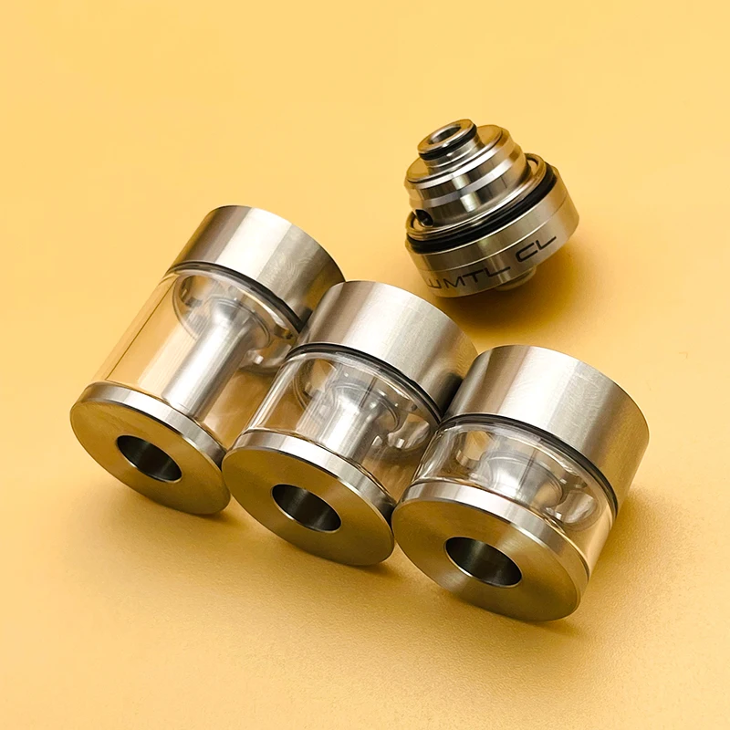 DSX Dvarw Single Coil Rebuildable Tank Atomizer, MTL CL RTA, Atomizador Vape com 11 Air Inserts, 2 ml, 3 ml, 5ml, 316ss, 22mm