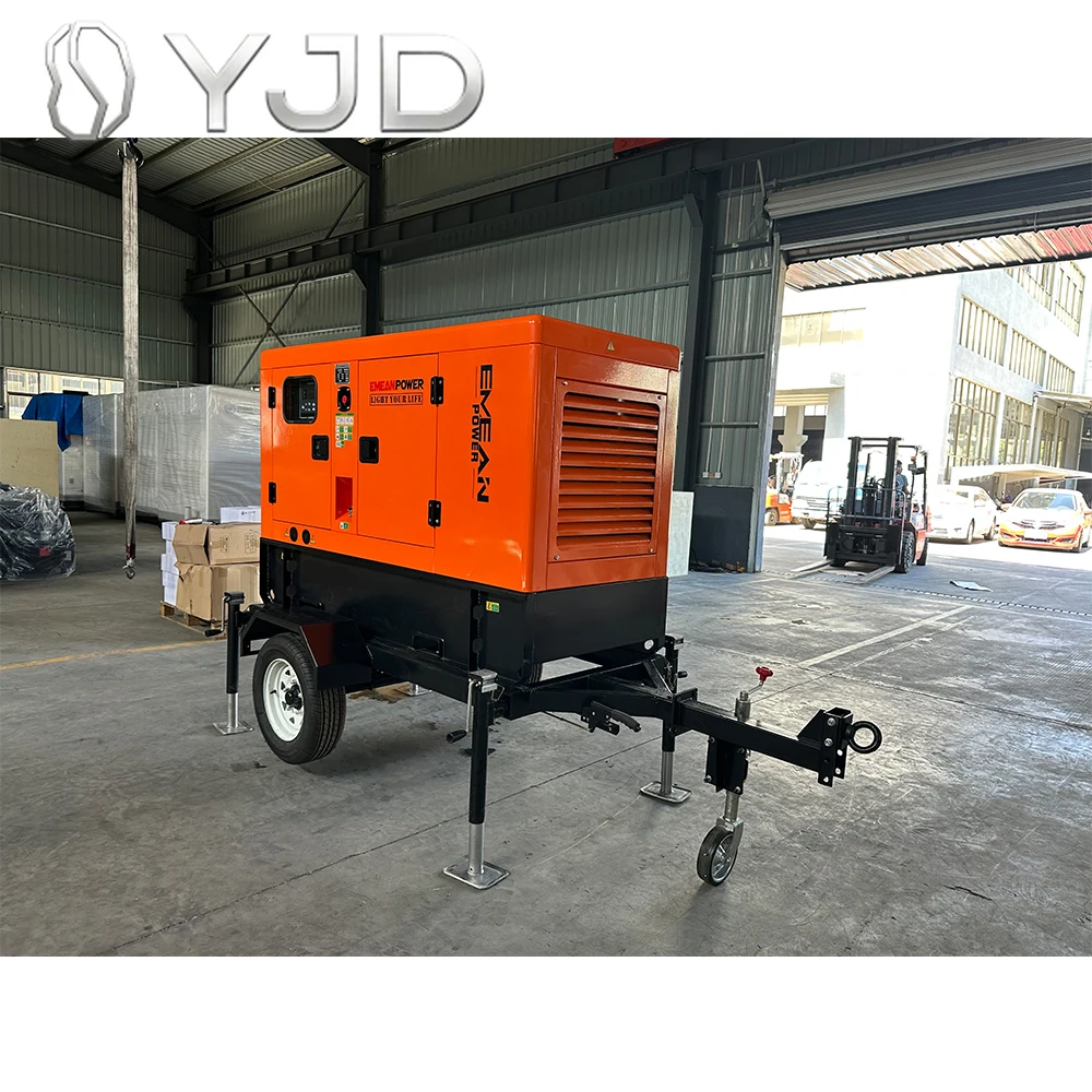 30kva diesel 3 Phase 30 Kb 30kw Electric Generator diesel Generator 30 kw on Trailer