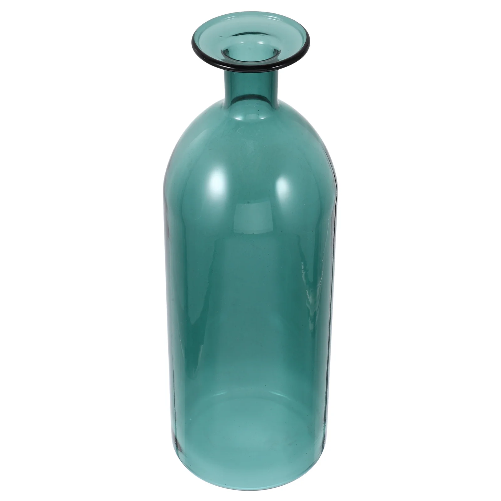 

1Pcs Glass Flower Vase Colored Hydroponic Decorative Home Desktop Vase Arrangement Container Floral Holder