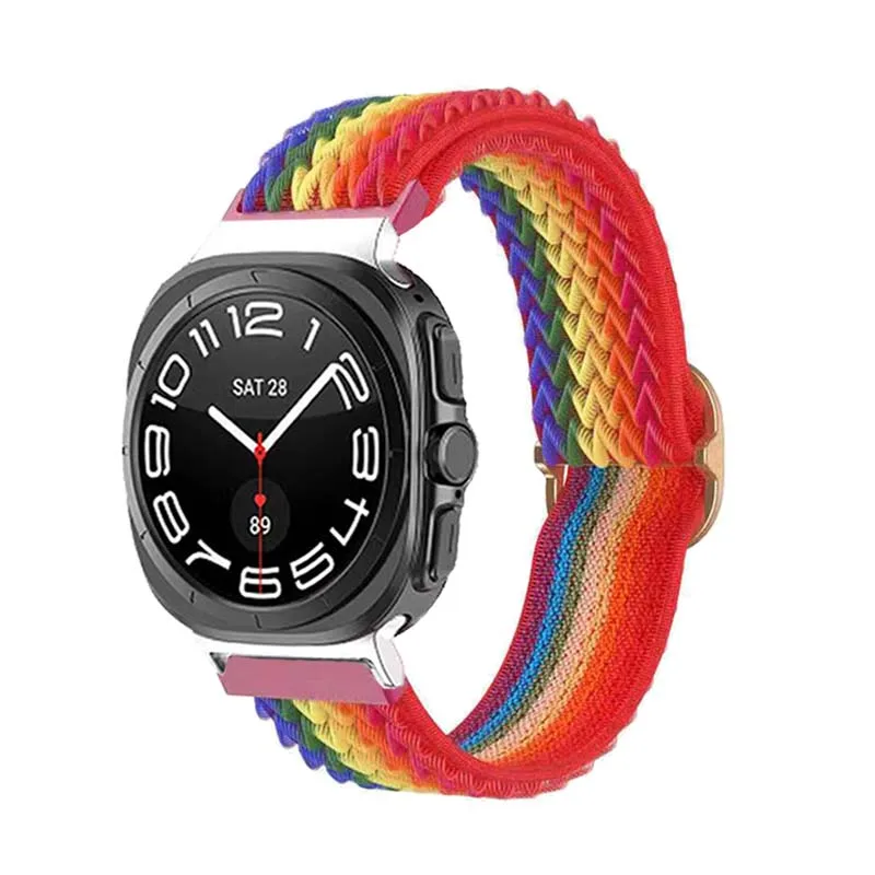 Bracelet For Samsung Galaxy Watch 7 Ultra LTE 47MM Nylon Strap Samsung Watch 7 Ultra 47MM LTE Stainless Steel Watchband