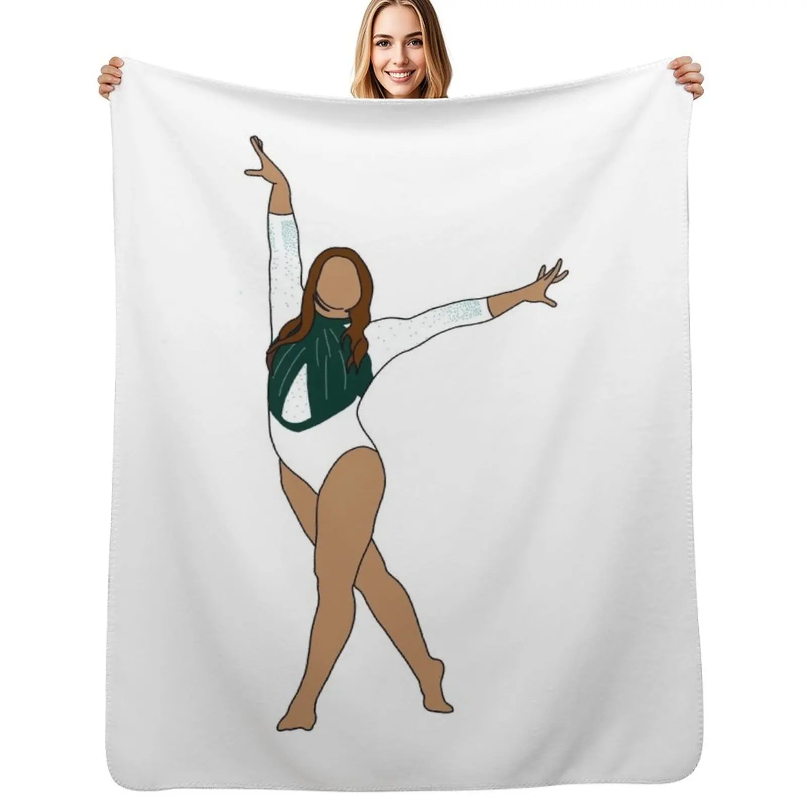 

Jaelyn Stetz Throw Blanket warm winter Sofa For Baby cosplay anime Blanket