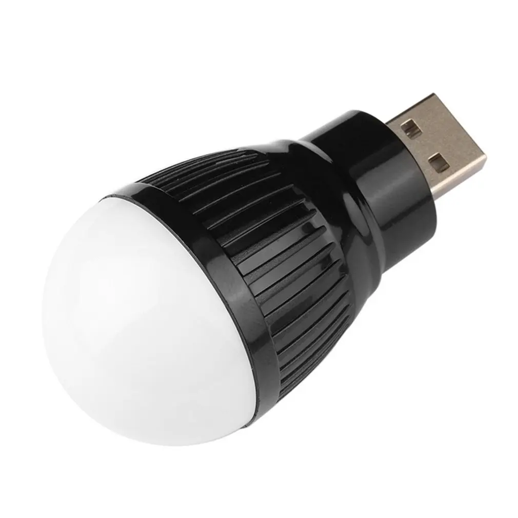 USB Plug Lamp Computer Mobile Power Charging USB Small Book Lamps LED Eye Protection Reading Light Round Night Light