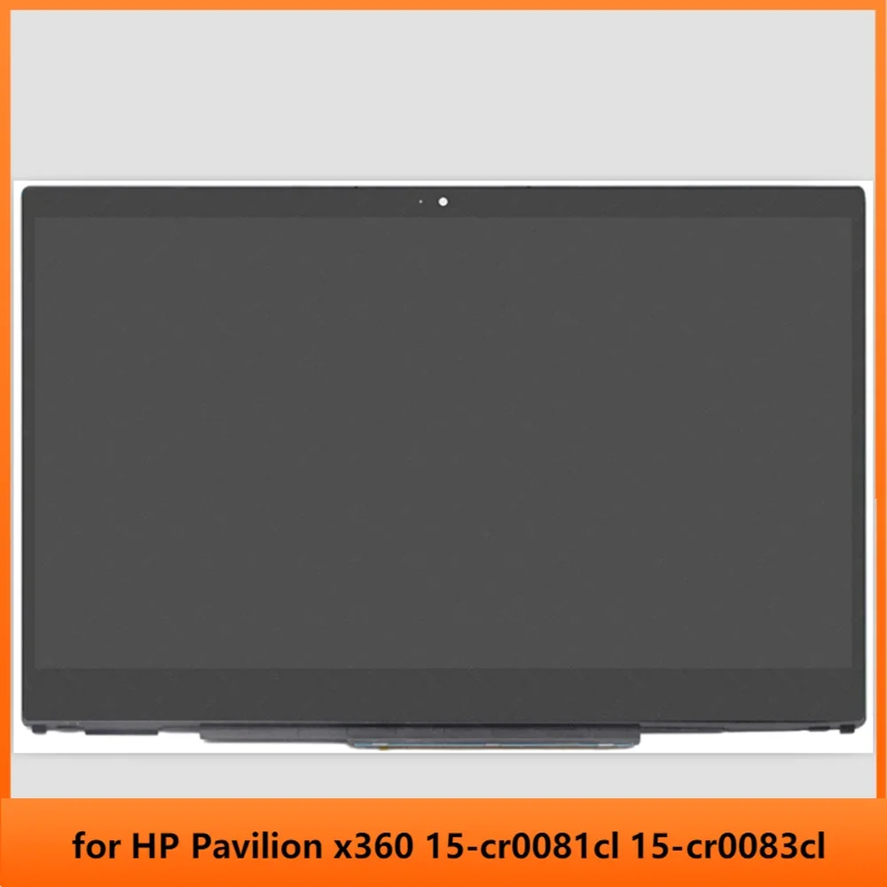 15.6 inch for HP Pavilion x360 15-cr0081cl 15-cr0083cl 15-cr0085cl FHD 1080P IPS LCD Display Touch Screen Digitizer Assembly