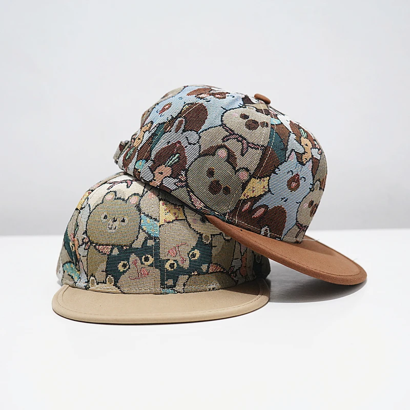 Casquette de Baseball Hip Hop pour enfants, chapeau de soleil unisexe pour garçons et filles, casquette de danse à bord plat pour printemps et été, Protection UV tendance