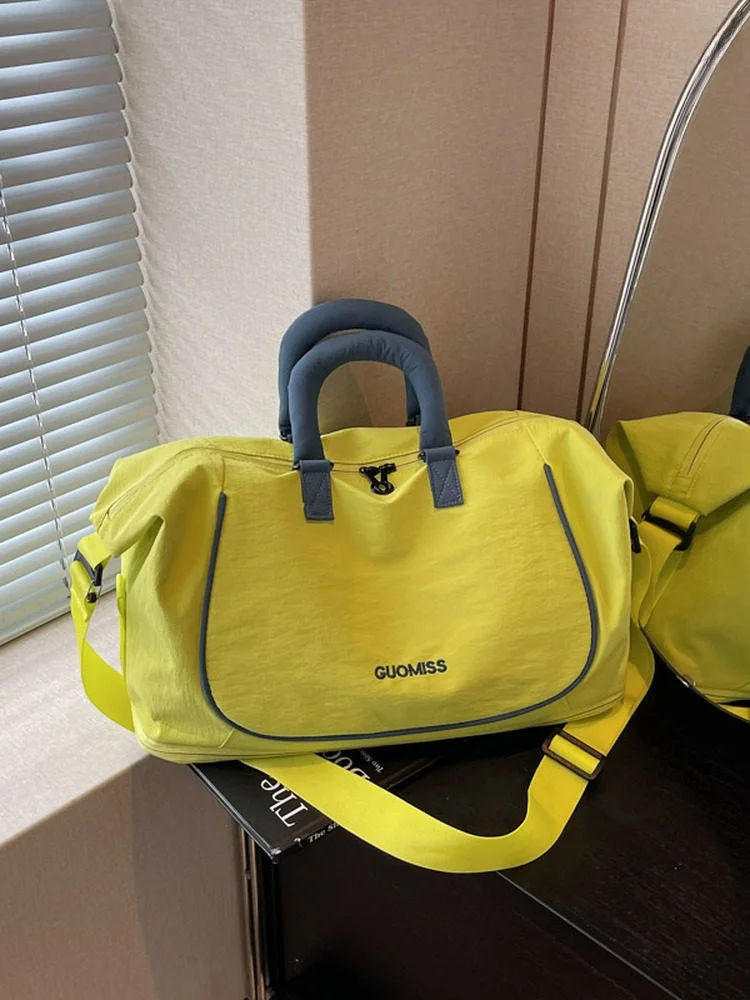 large-capacity-commuter-travel-bag-women's-business-trip-hand-luggage-storage-bag-fitness-bag-short-trip-tour-bag