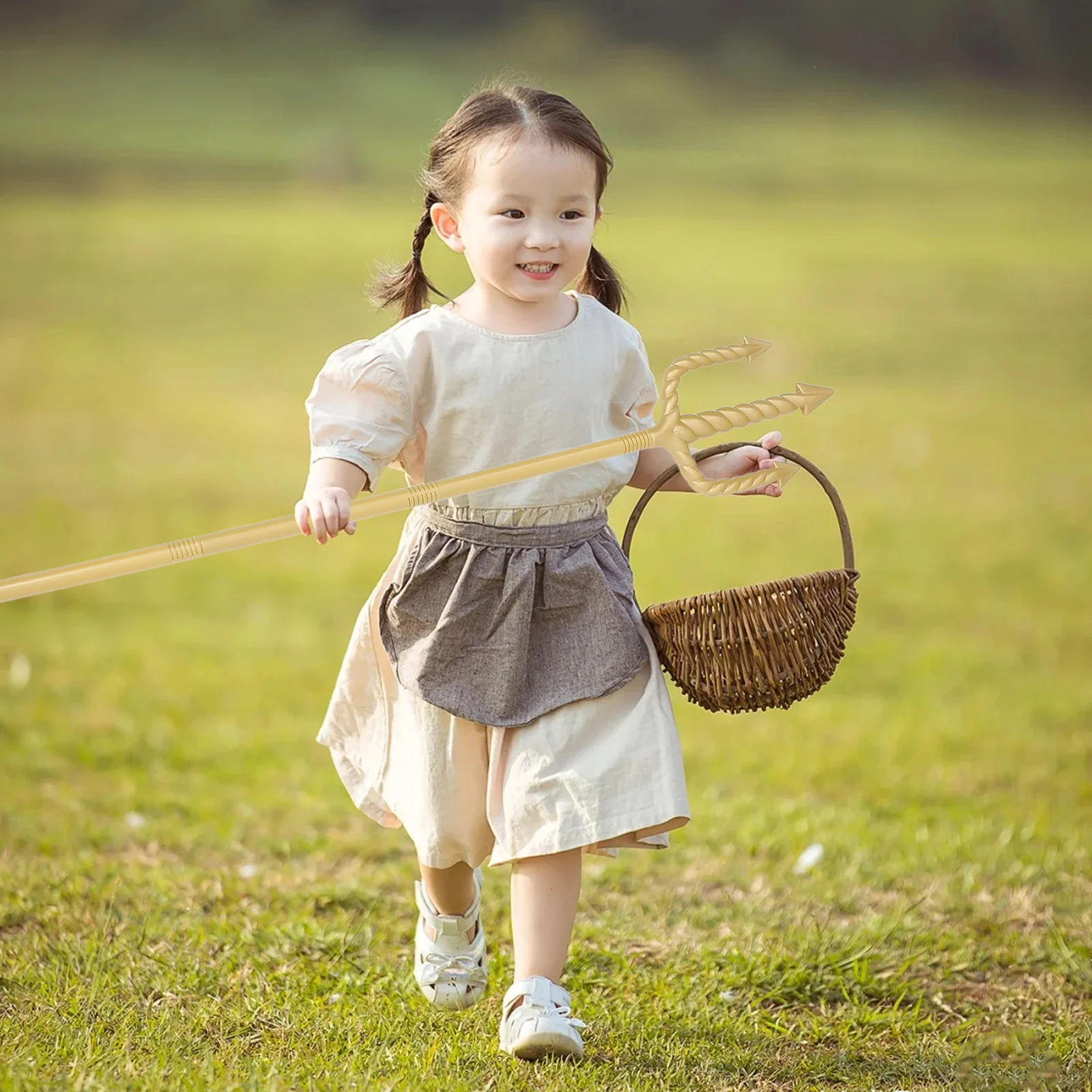 Duivel Vork Prop Drieledige Voor Halloween Cosplay Kostuum Party Decor Lichtgewicht Duurzame Plastic Demon Vork