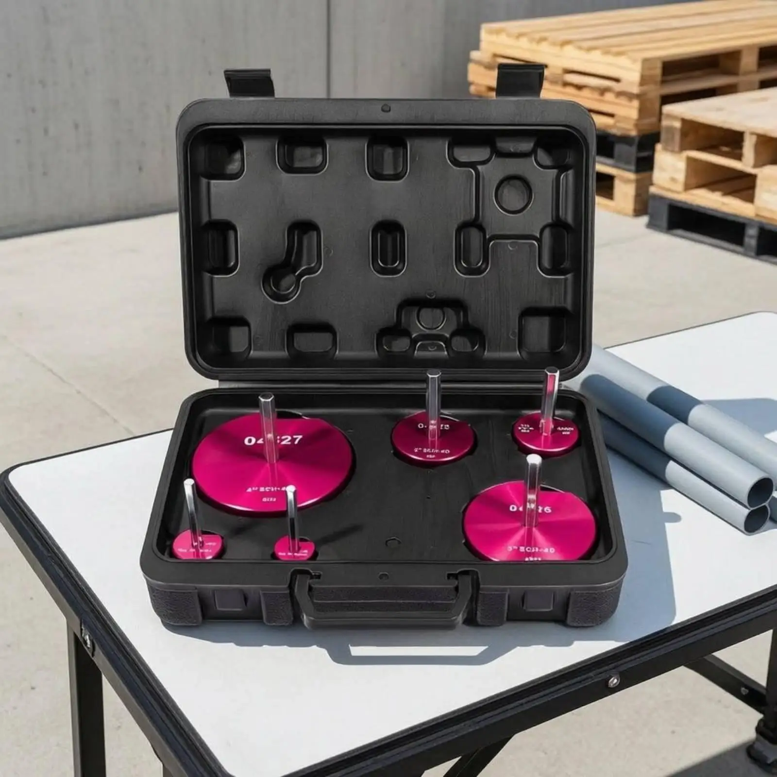 Industrial Tube PVC Pipe Reamer Deburring Tool Kit Hex Shank Round Head for Efficient Plumbing Repair Work