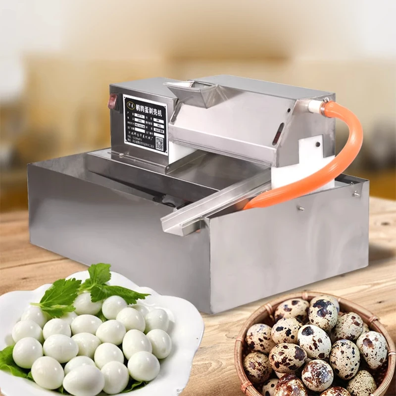 آلة قصف بيض السمان المصنوعة من الفولاذ المقاوم للصدأ بالكامل آلة تقشير كهربائية صغيرة لتدوير المياه قصف قطعة أثرية آلة قصف