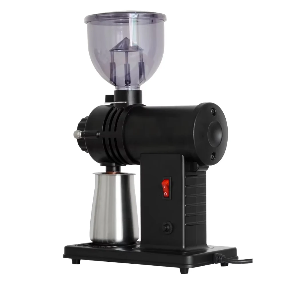 Electric Coffee Grinder Coffee Miller Burr Grinder Level 1-10 Regulating Valve extra Hard Fine Grinding Black/yellow/pink