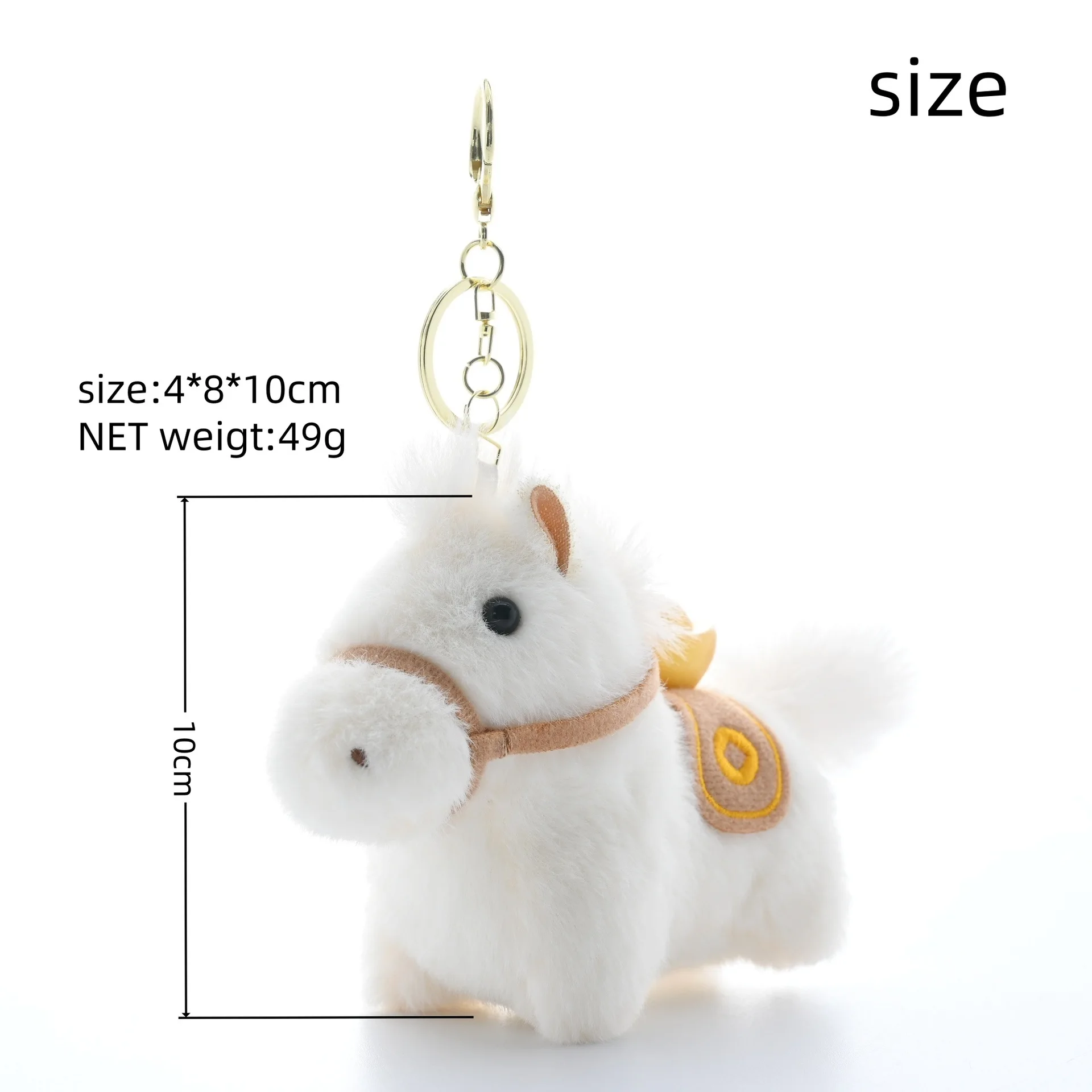 【Schattige Dwen Dwen】 Instant geld pluche sleutelhanger hanger mascotte pop desktop pony ornament