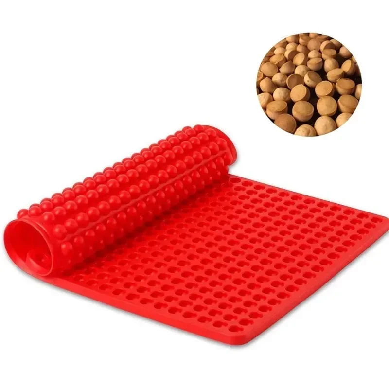Chocolate Drops Mold Mini Round Silicone Mold Dog Treats Baking Semi Sphere Gummy Candy Molds for Small Jelly Cookie