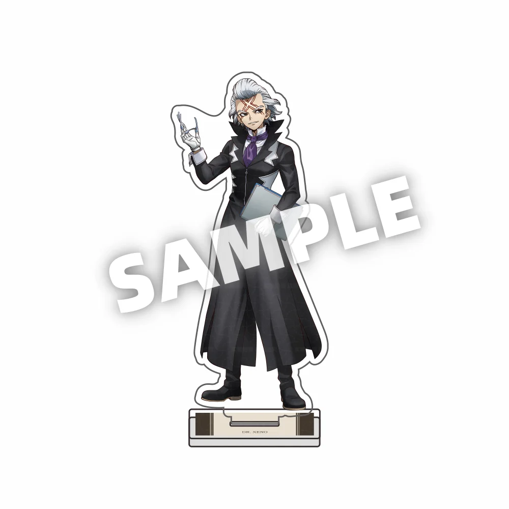 Store Dr.Stone Gen Asagiri Senku Ishigami Idle Style Costume 15cm Acrylic Stand Desktop Decor Fans Charm Anime Gifts