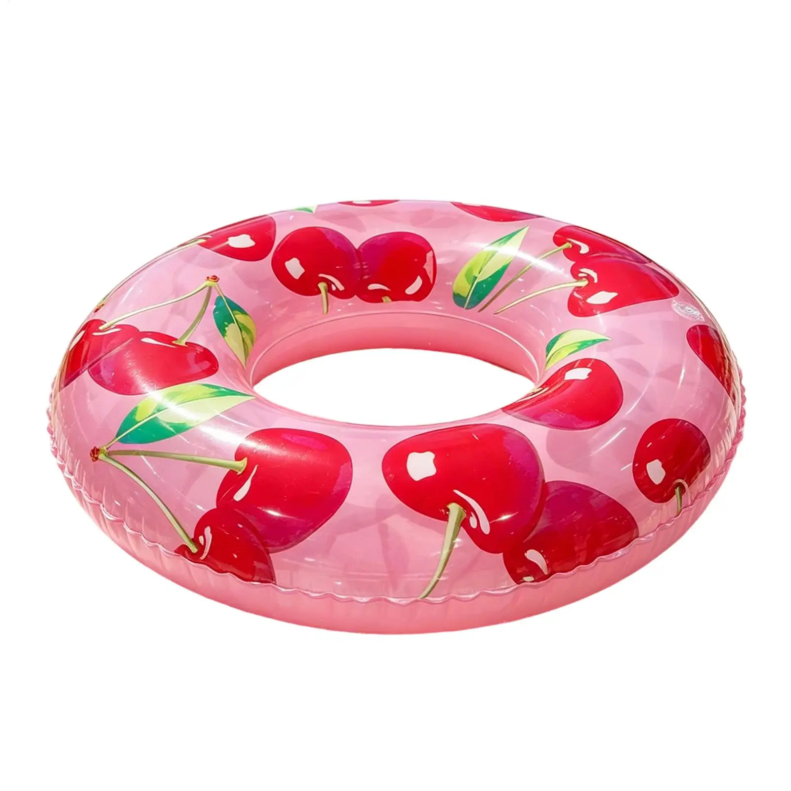 

Inflatable Tube Fruit Pattern Blow Up Water Rings Kids Ring Pool Float For Boys Girls Outdoor Backyard River Lake Water Park