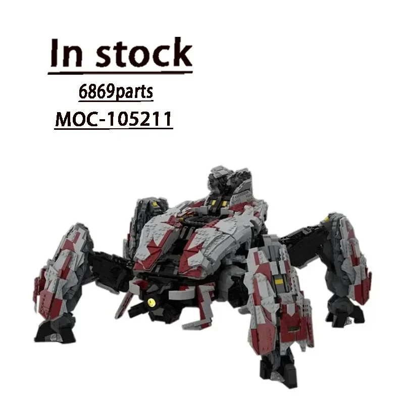 

Movie Series MOC-105211 Halo Banishment Scarab Building Block Building Block Toy6869 Pieces MOC Creative Building Block Toy Gift