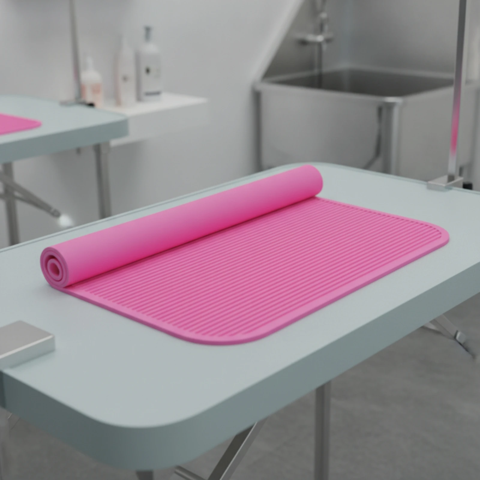 Pet Grooming Mat Moisture-Resistant Grooming Table Mat Silicone Pad Soft Long-Lasting for Dog Groomers