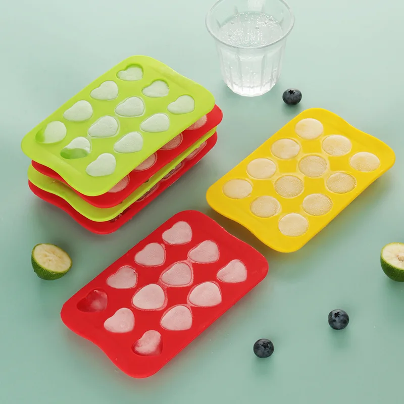 Mini Silicone Ice Cube Trays Reusable Ice Maker Mould Non-St