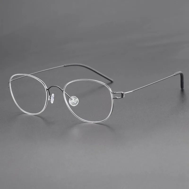 إطار نظارات ليند JORN إطار قصر النظر القديم يمكن تجهيز المعابد ذات الإطار الرقيق بدرجات المصنع بالجملة.