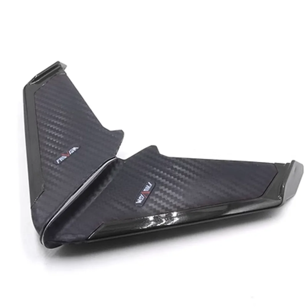 For Daytona 675 Motorcycle Parts Side Downforce Naked Spoilers Fixed Winglet Fairing Wings Deflectors