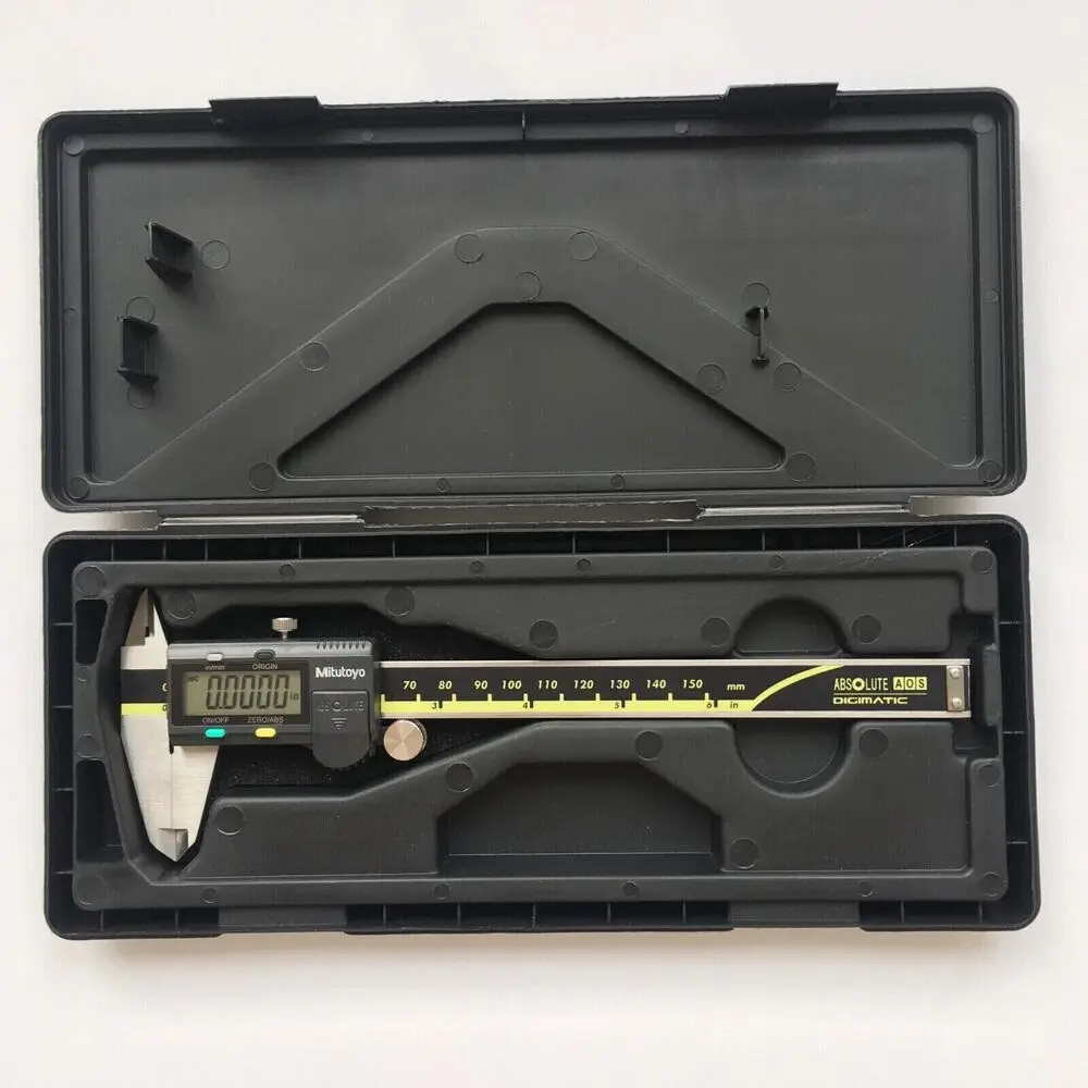 Imagem -04 - Mitutoyo Digital Absolute Vernier Caliper Japão 50019620 150 mm 6