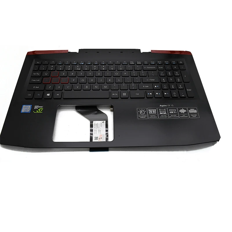 

New Laptop Palmrest With US Backlight Keyboard For Acer VX5-591G