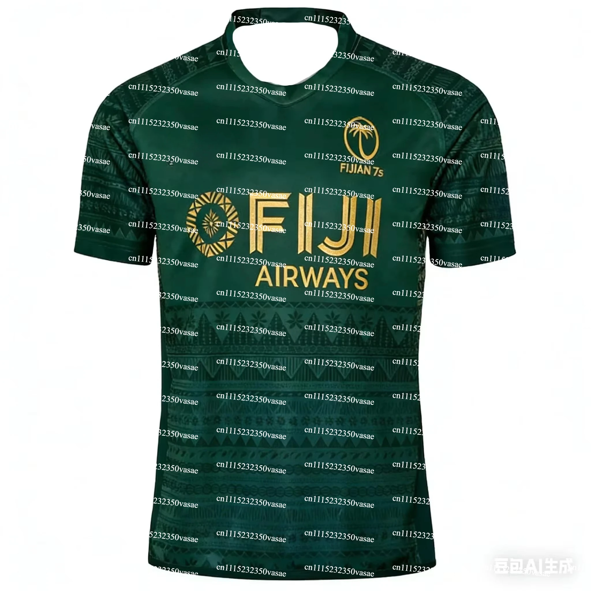 2026 New Fiji Rugby Large Size Jersey Men's Summer Breathable Quick Dry Outdoor Casual Fitness T-shirt Family Kids Tees