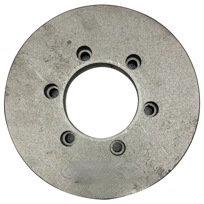 Numerical control machine tool lathe A2 type flange connecting disc over disc front through screw installation A25 A26 A28