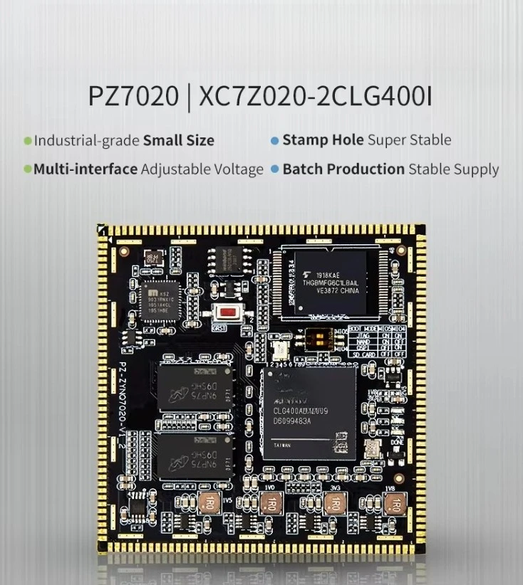 New original embedded system development board, using ZYNQ 7020, 7020 FPGA development board
