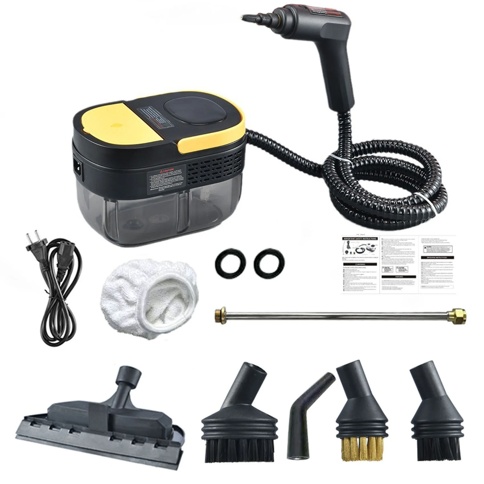 

2500W High Pressure Handheld Home Kitchen Car Steam Cleaner Carpet Sofa Professional Multi Purpose Steam Cleaner for Cleaning