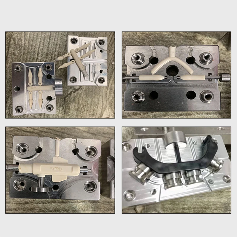 Semi-Automatic Vertical Pneumatic Injection Molding Machine for the Production of Headphones, Power Cords, USB Plug Machines