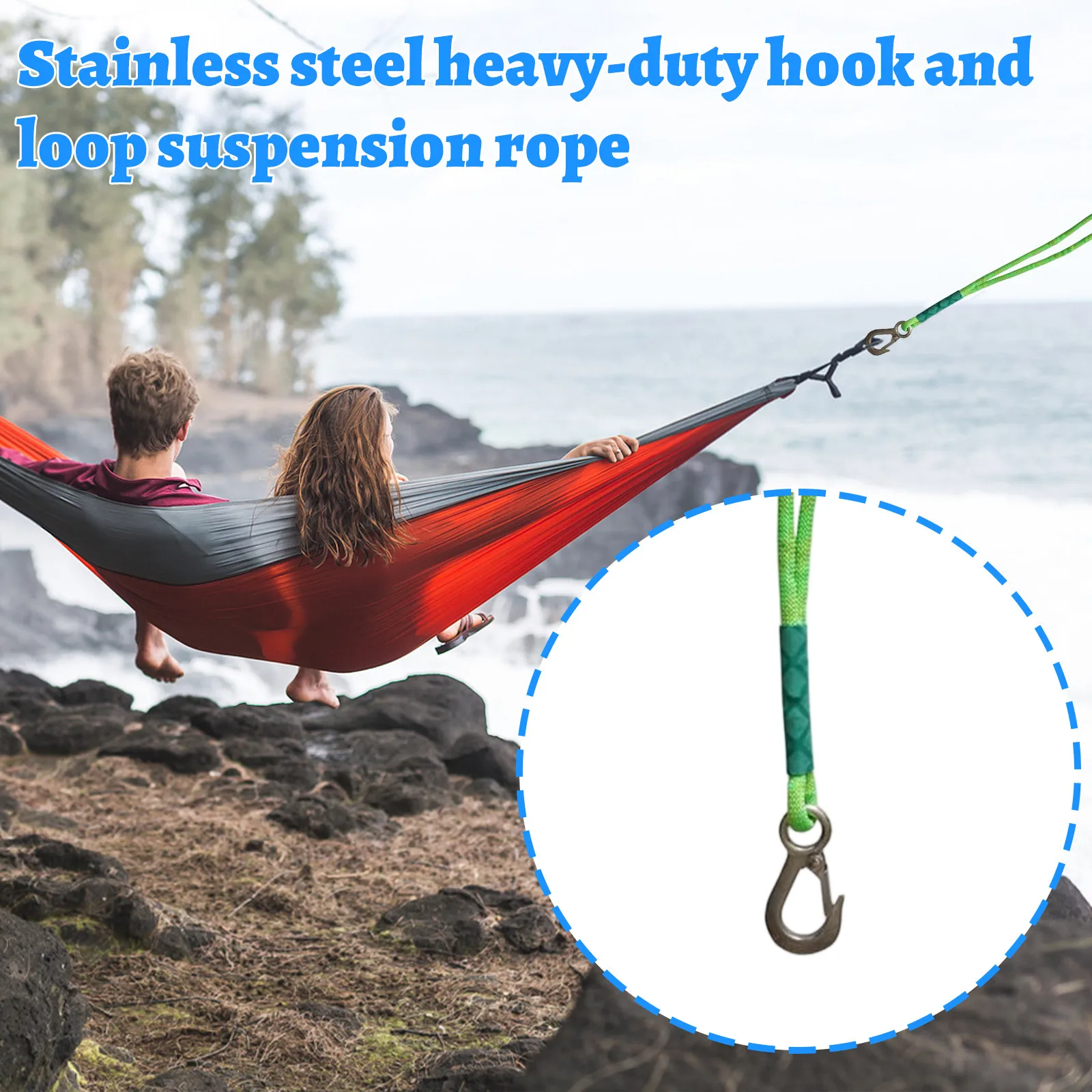高強度耐候性屋外スイングアタッチメントハンモックロープサスペンションコードツリーハンギングチェア遊び場用