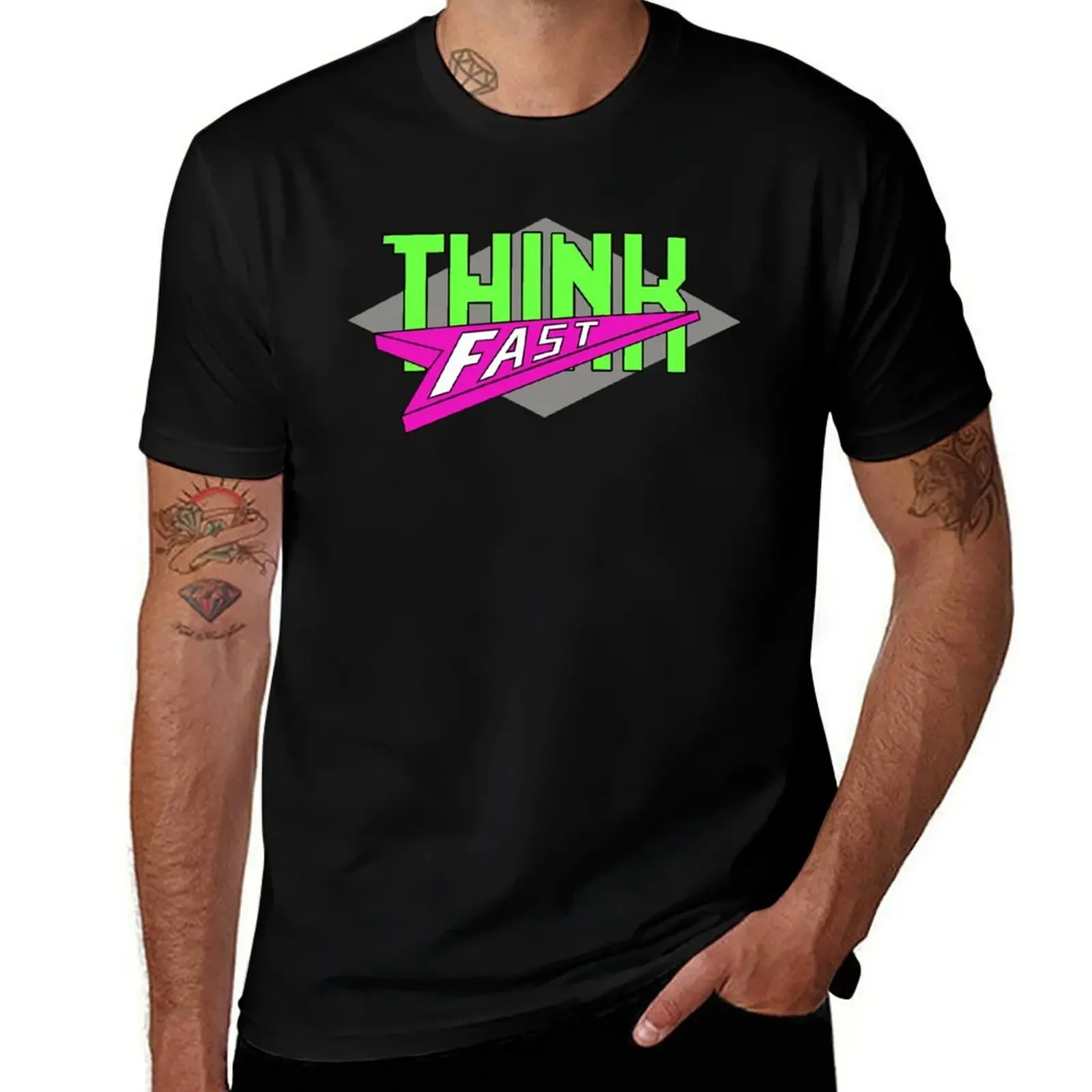 Think Fast! T-Shirt essential t shirt anime t shirts mens tall t shirts